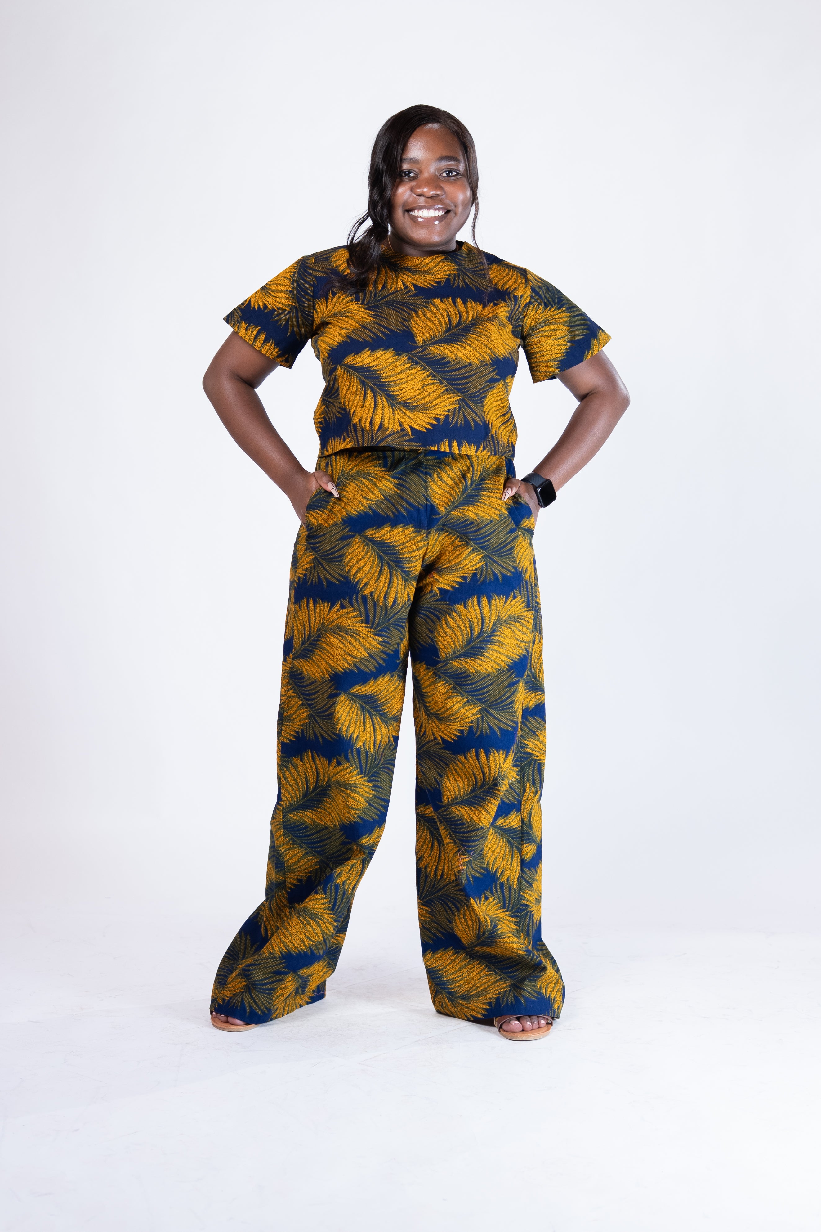 Luanda Pant Set in Sunflower